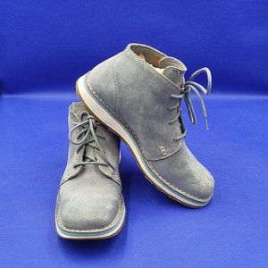 Timberland smart comfort system baby blue desert boots, size US 7.5M